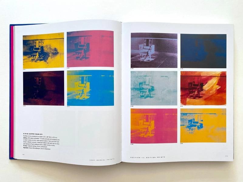 "ANDY WARHOL CATALOGUE RAISONNE" RARE 4TH REV ED LANDMARK VOLUME HC POP ART BOOK - 4