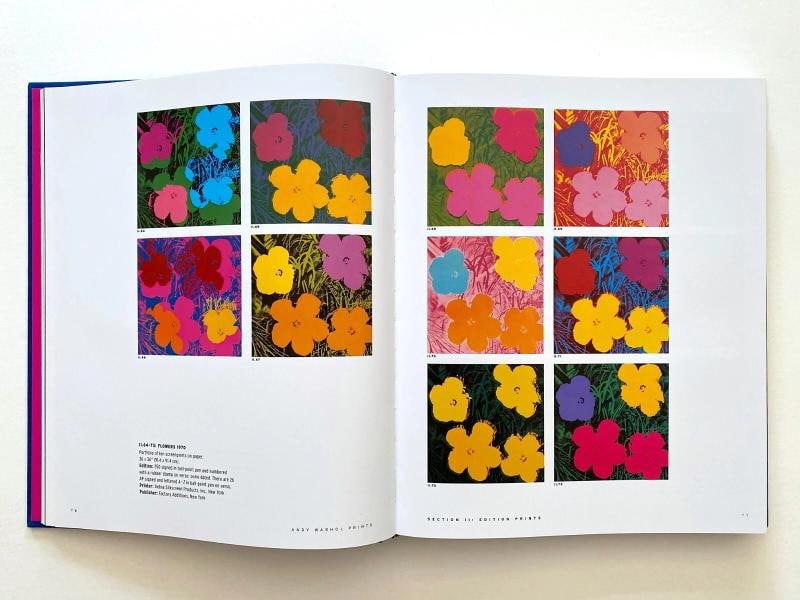 "ANDY WARHOL CATALOGUE RAISONNE" RARE 4TH REV ED LANDMARK VOLUME HC POP ART BOOK - 5