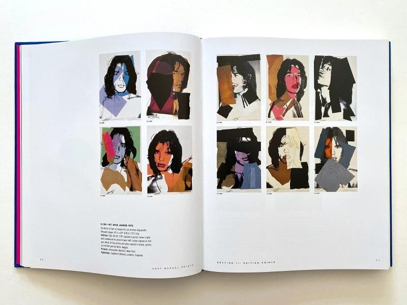"ANDY WARHOL CATALOGUE RAISONNE" RARE 4TH REV ED LANDMARK VOLUME HC POP ART BOOK - 6