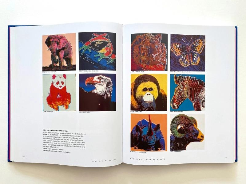 "ANDY WARHOL CATALOGUE RAISONNE" RARE 4TH REV ED LANDMARK VOLUME HC POP ART BOOK - 8