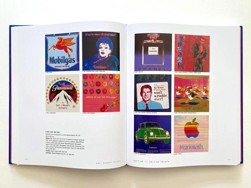 "ANDY WARHOL CATALOGUE RAISONNE" RARE 4TH REV ED LANDMARK VOLUME HC POP ART BOOK - 9
