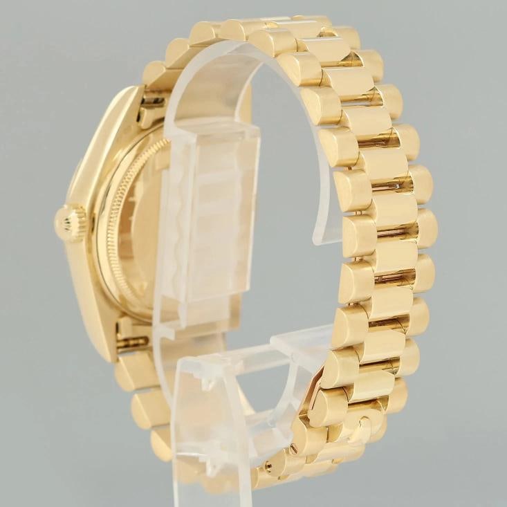 MINT Rolex President Day Date 18038 Yellow Gold Champagne Quickset Watch - 6