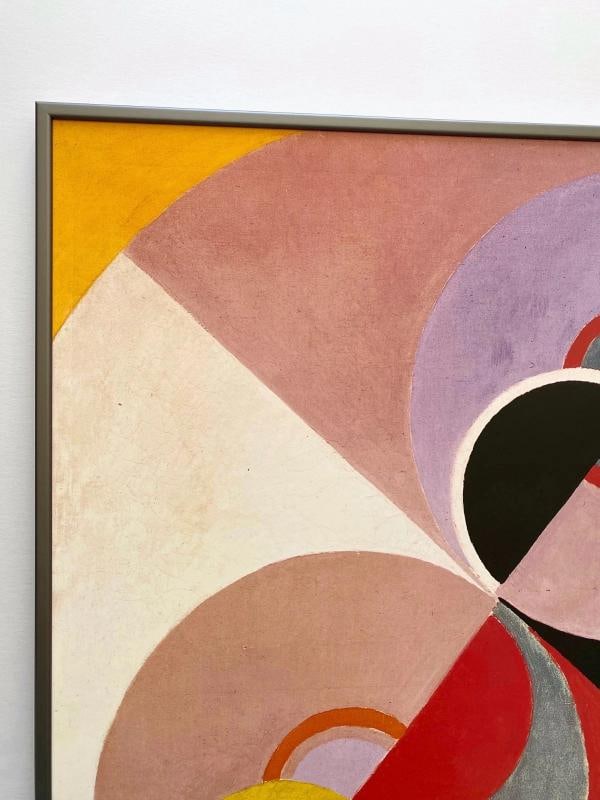 SONIA DELAUNAY RARE 1990 LITHOGRAPH PRINT FRAMED XL POSTER 1939 - 4