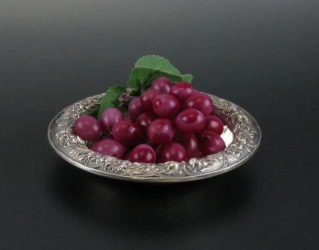 Pristine S. Kirk Sterling Silver Hand Chased Floral Repousse #409 Berry Bowl (1 of 7)