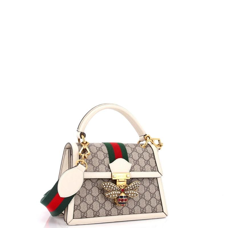 Gucci Queen Margaret Top Handle Bag GG Coated Canvas with Leather Small - 2