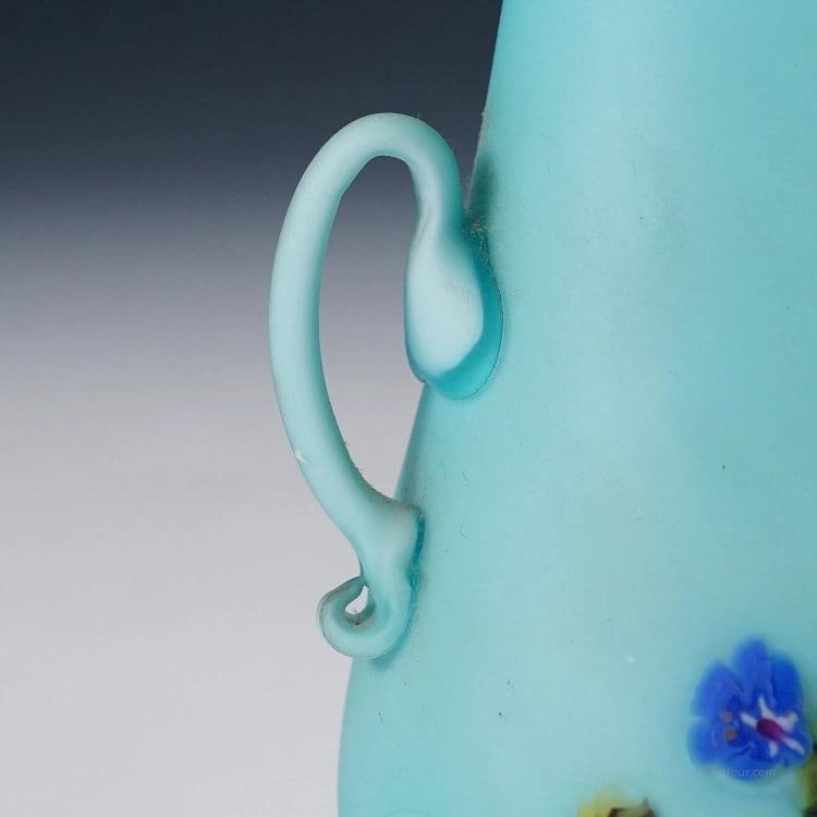 Rare Floreali Vase, Fratelli Toso Murano ca. 1920s - 7