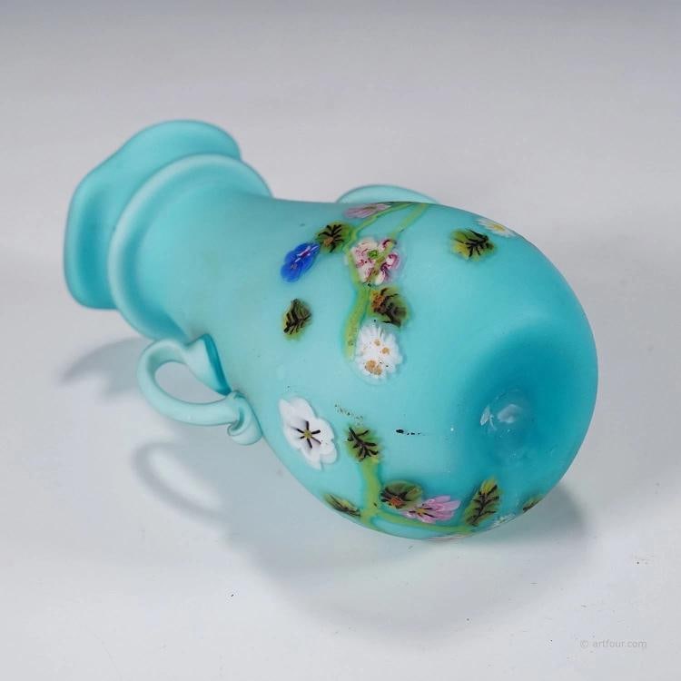 Rare Floreali Vase, Fratelli Toso Murano ca. 1920s - 8