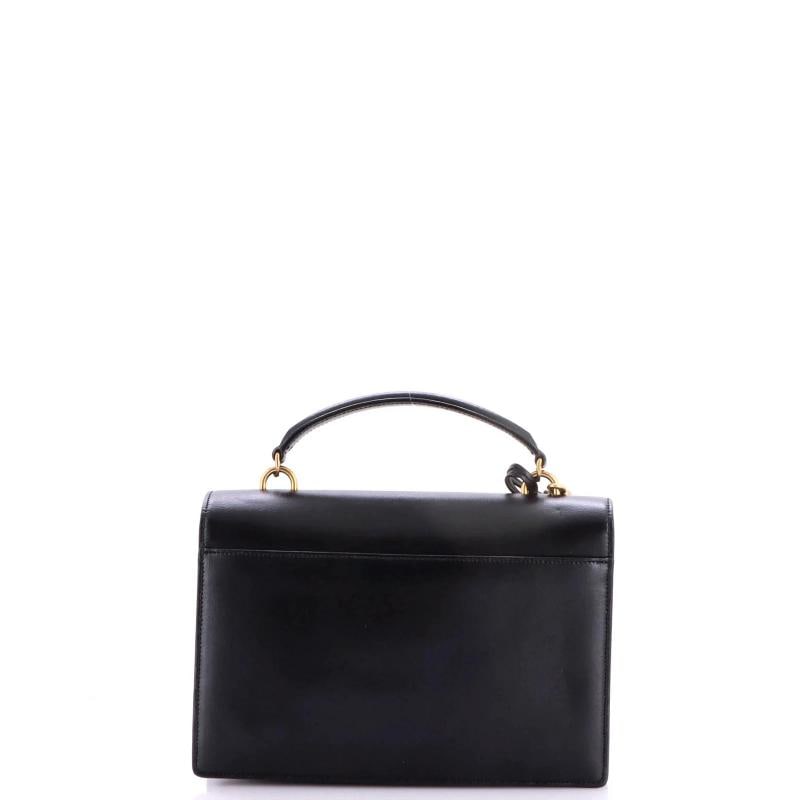 Saint Laurent Sunset Top Handle Shoulder Bag Leather Medium - 3