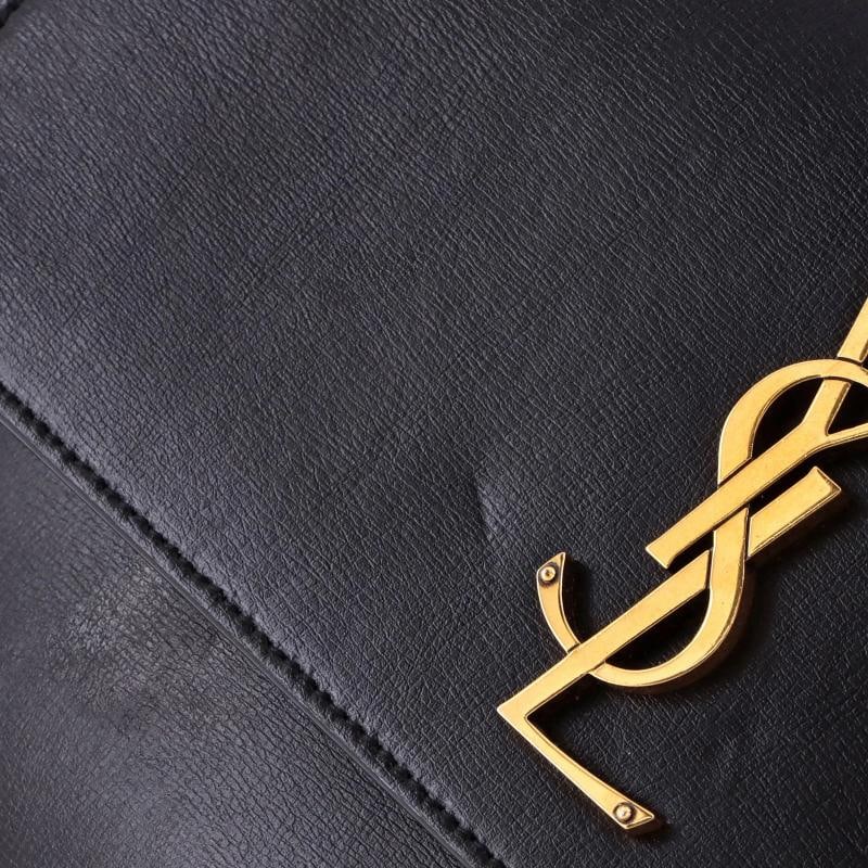 Saint Laurent Sunset Top Handle Shoulder Bag Leather Medium - 6