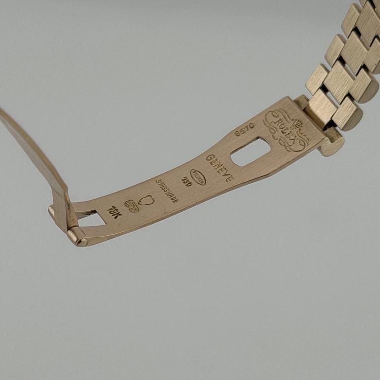 Rolex Ladies President Datejust 69178 Diamond Bezel MOP Diamond Dial 18k Gold - 9