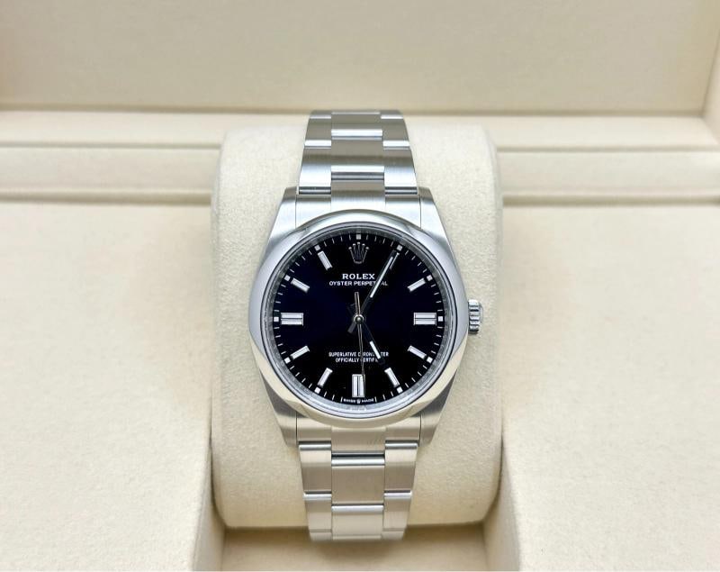 2025 Rolex Oyster Perpetual 126000 36mm Black Dial Stainless Steel Box Papers - 2