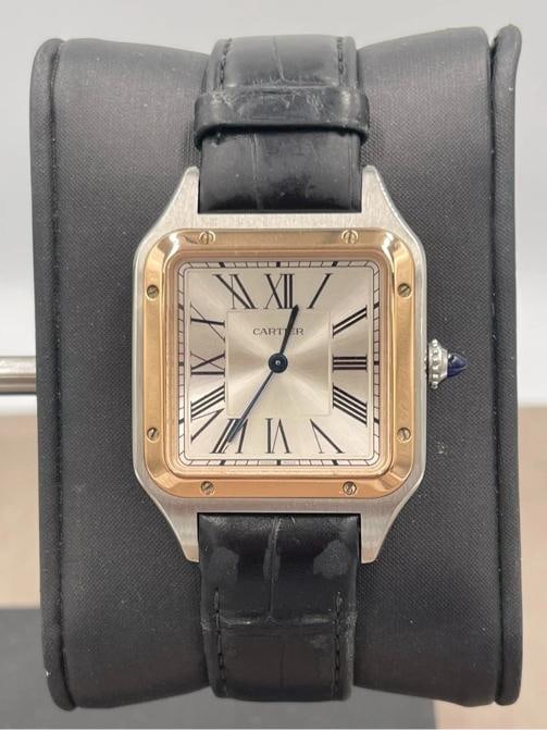 Cartier Santos-Dumont Small Model Two-Tone Quartz Watch Ref. W2SA0038 - 2
