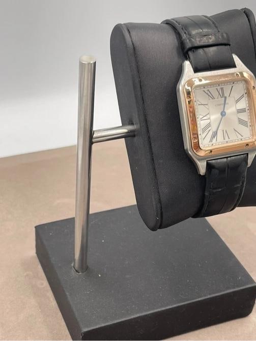 Cartier Santos-Dumont Small Model Two-Tone Quartz Watch Ref. W2SA0038 - 3
