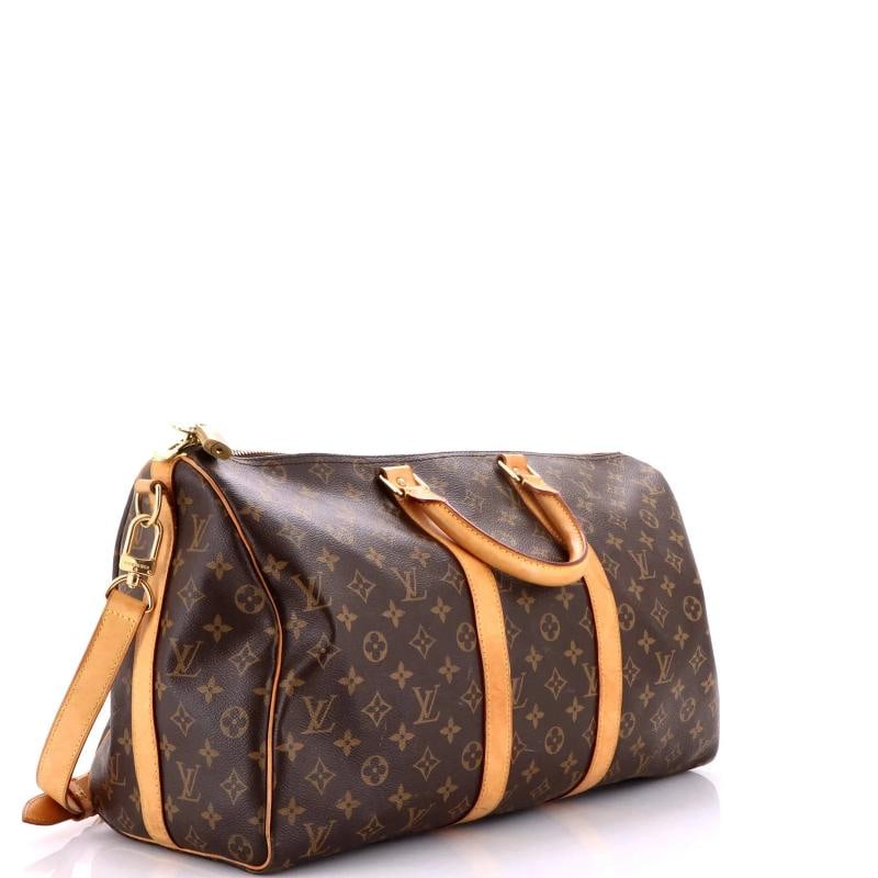 Louis Vuitton Keepall Bandouliere Bag Monogram Canvas 45 - 2