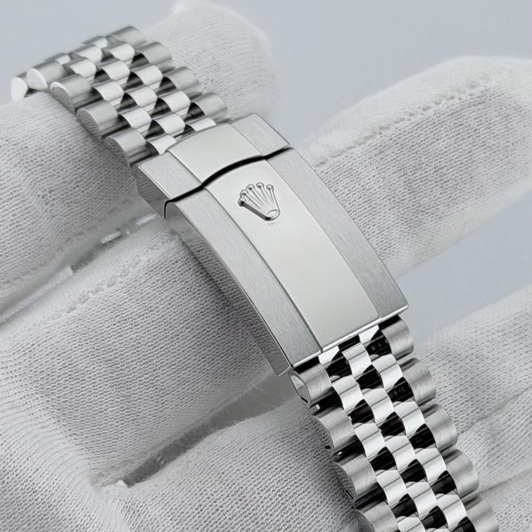 Rolex Datejust 41 126300 41mm Blue Dial Stainless Steel Jubilee Box Paper - 6