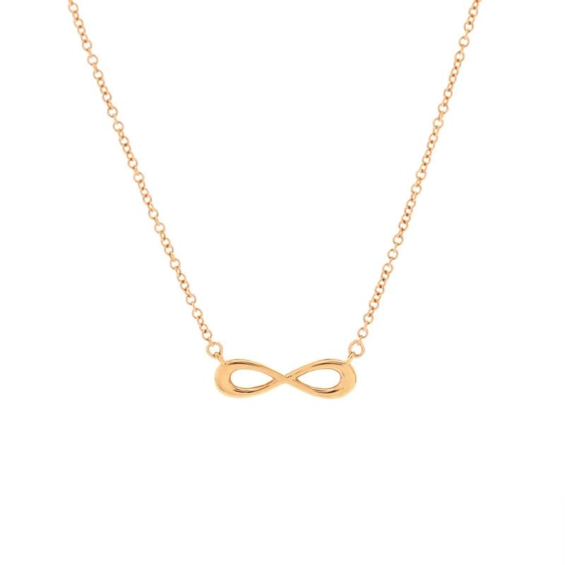 Tiffany & Co. Infinity Pendant Necklace 18K Rose Gold (1 of 3)