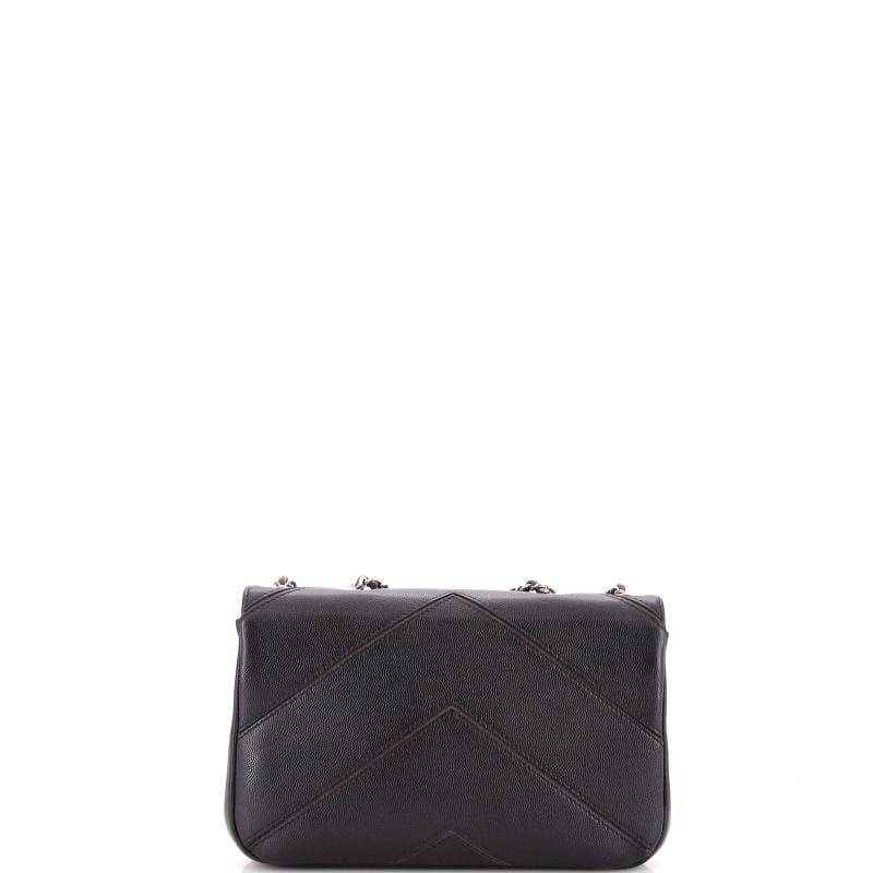 Chanel Macro Flap Bag Chevron Caviar Large - 3