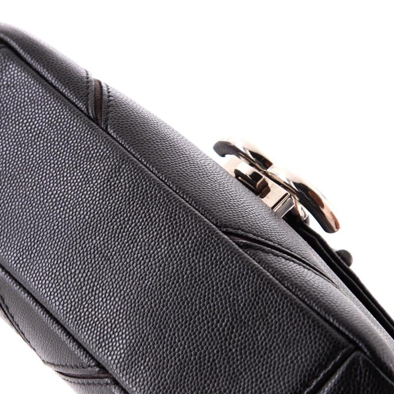 Chanel Macro Flap Bag Chevron Caviar Large - 6