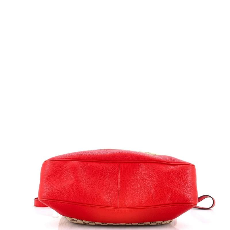 Gucci Diana Bamboo Shoulder Bag GG Canvas Medium - 4