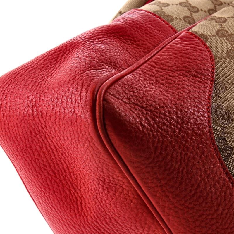 Gucci Diana Bamboo Shoulder Bag GG Canvas Medium - 6