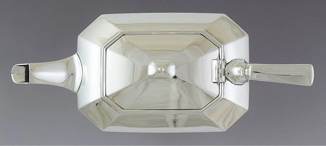 Superb Gorham/Durgin Sterling Silver 3pc Fairfax Tea Set - 3