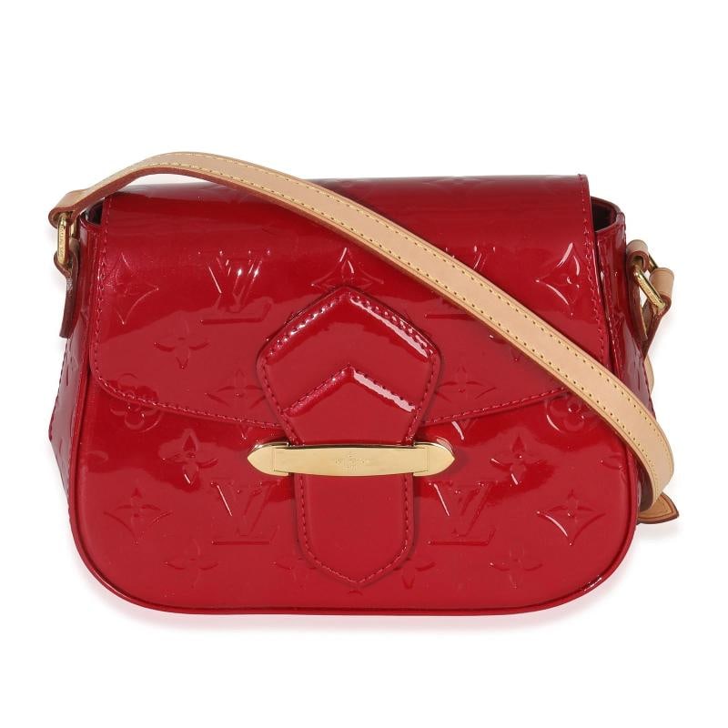 Louis Vuitton Pomme D'Amour Monogram Vernis Bellflower PM: Condition: Pre-owned - Good,Country of Origin: France,Dimensions: 8 x 6.25 x 2.5,Handbag Accessories: Box;Dustbag;Receipt;Care Booklet,Bag Width: 8 in,Bag Depth: 2.5 in,Bag Height: 6.25 in,Department:
