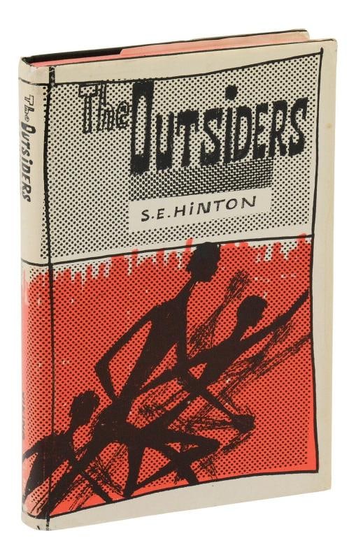 The Outsiders ~ by S.E. HINTON ~ First Edition ~ 1st Printing 1967 (1 of 9)