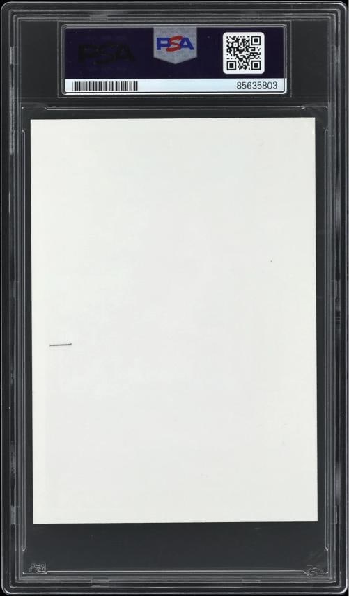 Bob Marley Signed Original Type 1 Photo Snapshot (PSA) - 2
