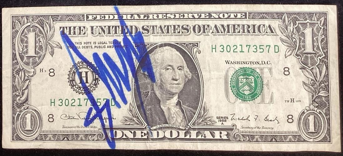Donald Trump Signed Currency $1 Bill (JSA LOA) (1 of 5)