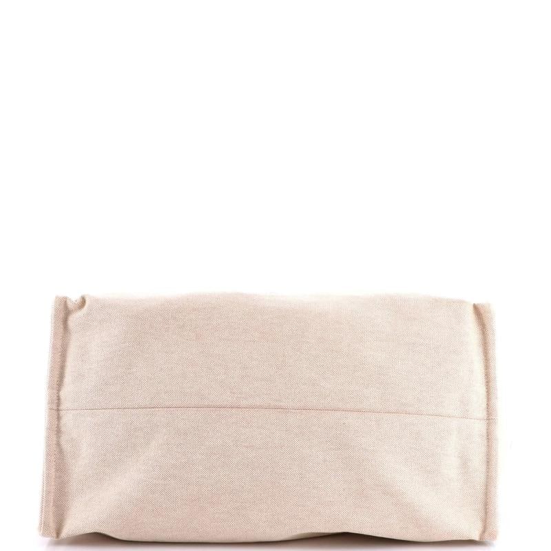 Hermes Beach Bag Printed Canvas - 4