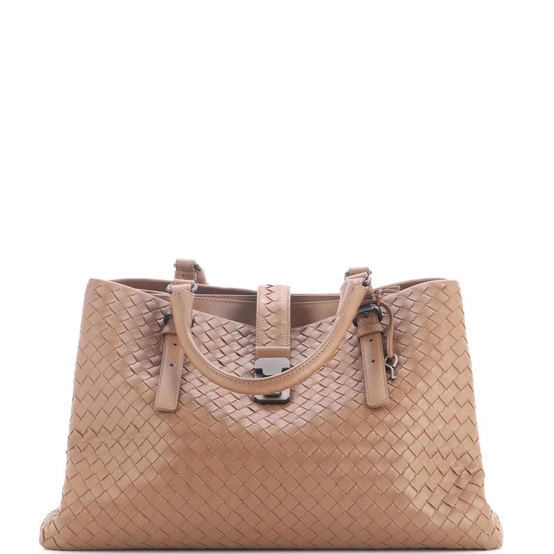 Bottega Veneta Roma Bag Intrecciato Nappa Medium (1 of 6)