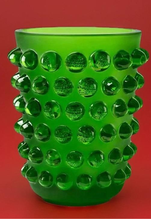 Xl Lalique Style Crystal Mossi Green Vase H8¢â‚¬� Heavy Art Glass Maker : Condition: Used: An item that has been used previously. The item may have some signs of cosmetic wear, but is ... Read moreabout the conditionUsed: An item that has been used previously. The item may