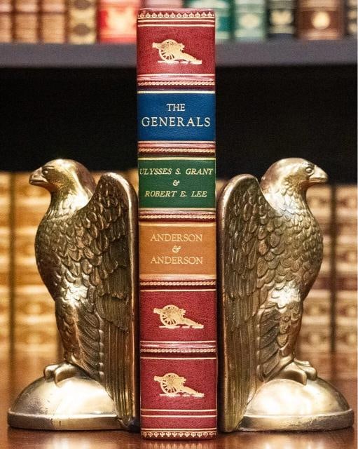 The Generals Ulysses S Grant and Robert E Lee First Edition Fine Leather Binding: Binding: Leather,Place of Publication: New York,Language: English,Signed: No,Special Attributes: 1st Edition, Fine Leather Binding, Great Condition,Author: Nancy Scott Anderson Dwight