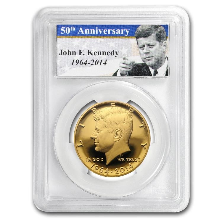 2014-W 3/4 oz Gold Kennedy Half Dollar Commem PR-69 PCGS: Brand: US Mint,MPN: 103929,Year: 2014,Fineness: 0.9999,Denomination: 50 Cents,Circulated/Uncirculated: Proof - 69 DCAM,Certification: PCGS,Country of Origin: United States