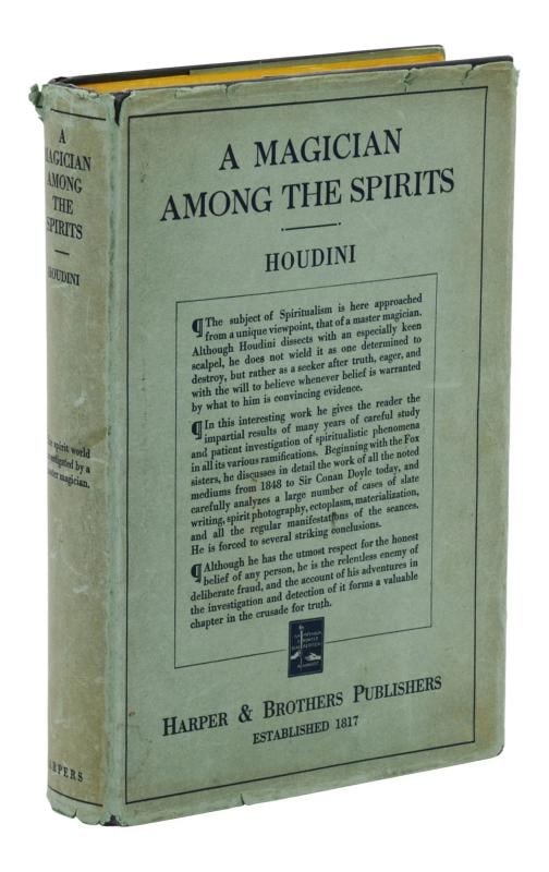 A Magician Among the Spirits ~ by HARRY HOUDINI ~ First Edition ~ 1st ~ 1924 (1 of 7)