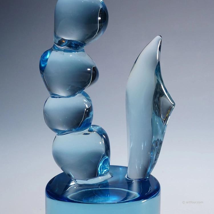 Cenedese Art Glass Sculpture Totem by Ermanno Nason, ca. 1970s - 4