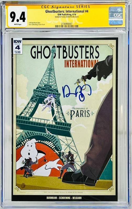 Dan Aykroyd Signed CGC Signature Series Graded 9.4 Ghostbusters International #4 (1 of 2)