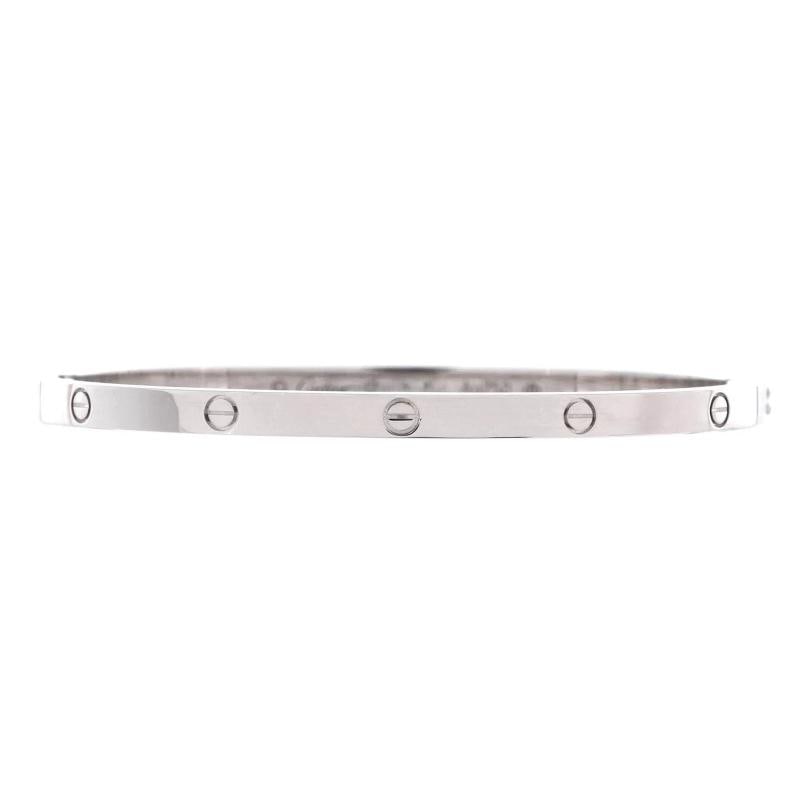 Cartier Love Bracelet 18K White Gold Small (1 of 3)