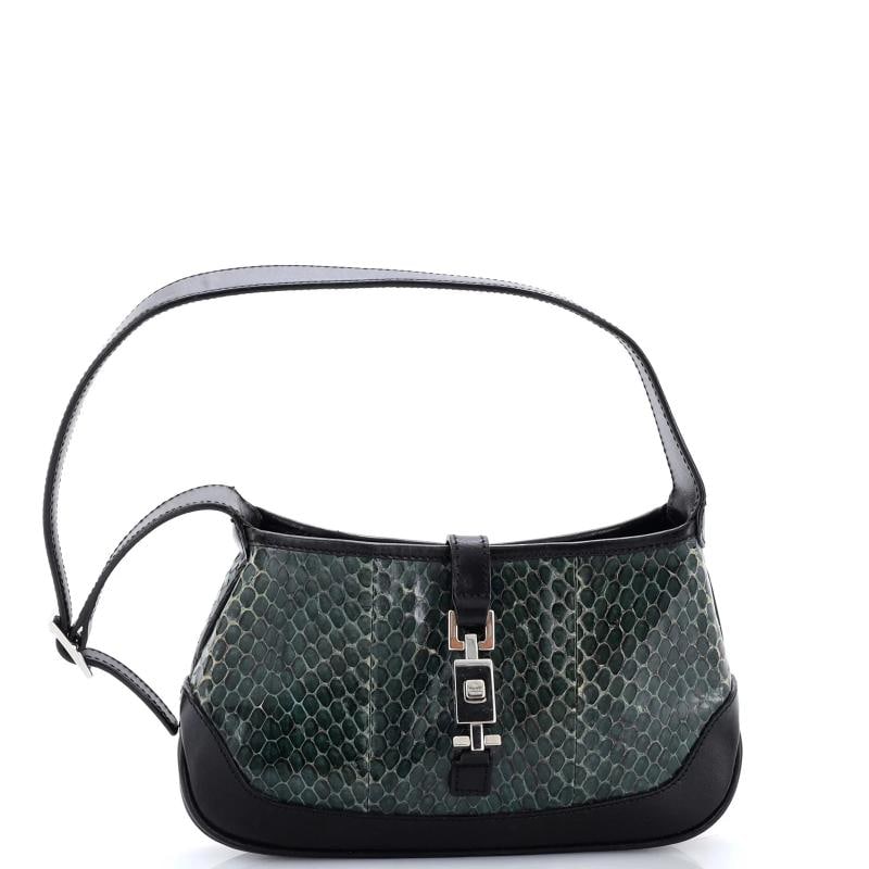 Gucci Vintage Jackie O Hobo Python Mini (1 of 5)