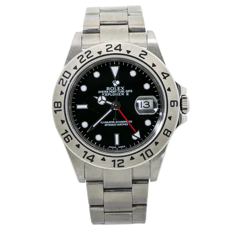 Rolex Explorer II 16570 Oyster Stainless Steel Black Automatic 40mm (1 of 6)