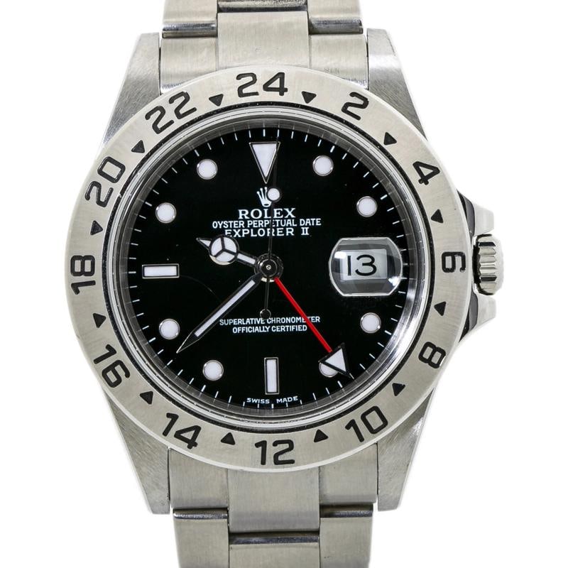 Rolex Explorer II 16570 Oyster Stainless Steel Black Automatic 40mm - 2