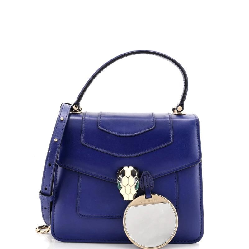 Bvlgari Serpenti Forever Top Handle Bag Leather Small - 2