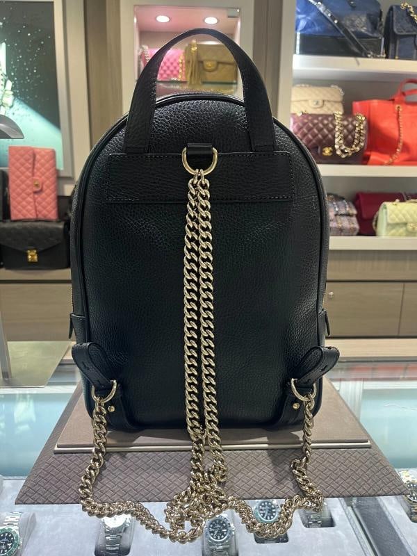Gucci Soho Chain Backpack with Adjustable Shoulder Straps Style: 53619 - 2