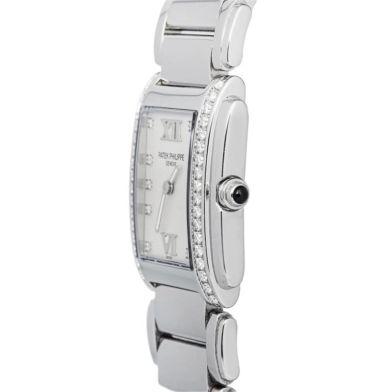 Patek Philippe Twenty-4 4910/10A-011 Bracelet Steel White Dial Quartz 25mm - 3