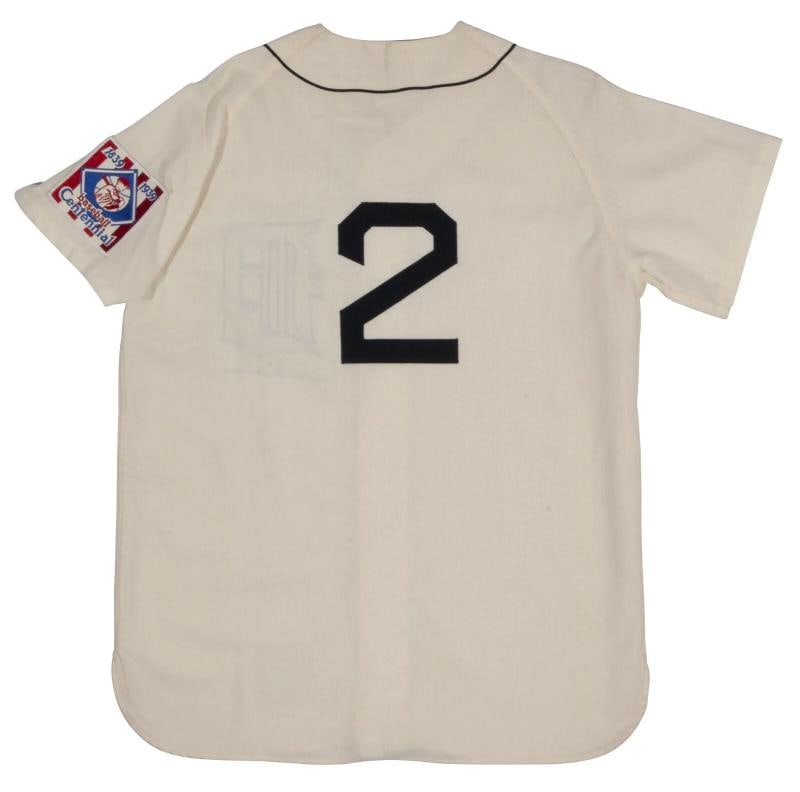 Rare Charlie Gehringer Signed Autographed Detroit Tigers Jersey With PSA DNA COA - 6