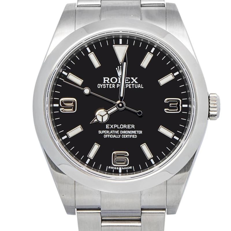 Rolex Explorer I 214270 Oyster Stainless Steel Black Automatic 39mm - 2