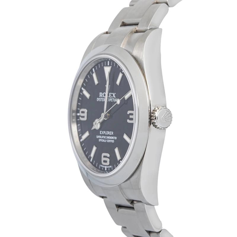 Rolex Explorer I 214270 Oyster Stainless Steel Black Automatic 39mm - 3
