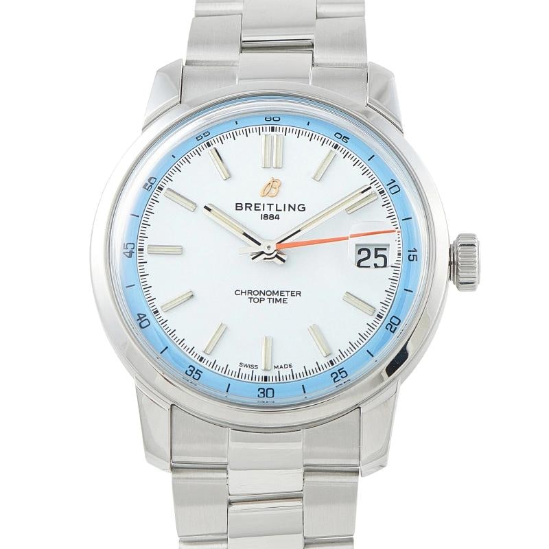 Breitling Top Time B31 Steel Watch AB3113281A1A1: Condition: Pre-owned - Good: This item has been gently used but is in good condition. It might have a few signs ... Read moreabout the conditionPre-owned - Good: This item has been gently used but is