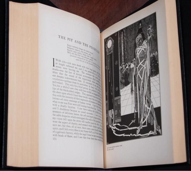 1933 Tales of Mystery and Imagination Edgar Allan Poe 1stED Illustrated by Clark - 17