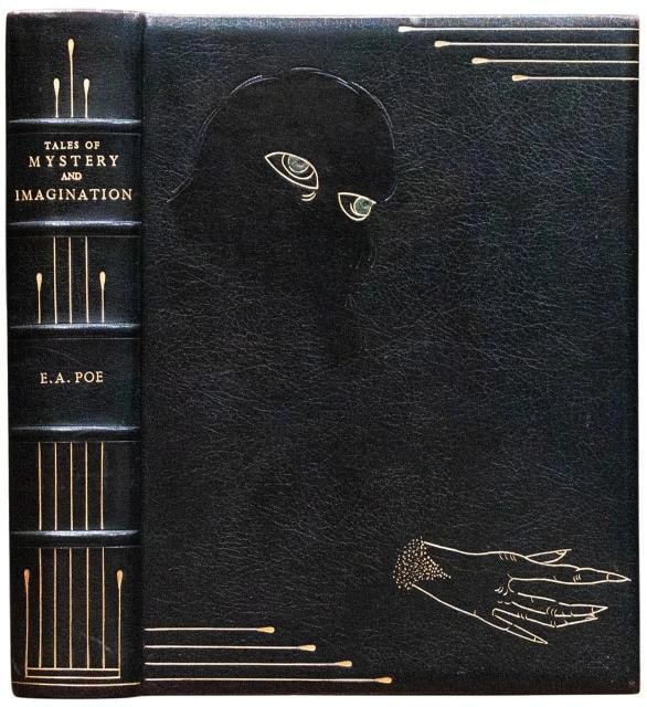 1933 Tales of Mystery and Imagination Edgar Allan Poe 1stED Illustrated by Clark: Binding: Leather,Place of Publication: New York,Signed: No,Publisher: Tudor Publishing Co,Subject: Literature & Fiction,Year Printed: 1933,Original/Facsimile: Original,Language: English,Illustrator: H